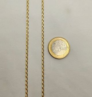 Cadena de Oro 18K, Cartier, Bilbaína, 6.5gr, 64cm