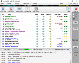 DISCO DURO SEAGATE 1TB ST1000DM003 3.5" - 37DEK