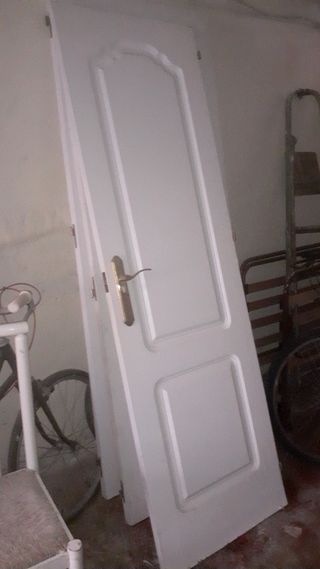 Puertas madera blancas - 10 unidades