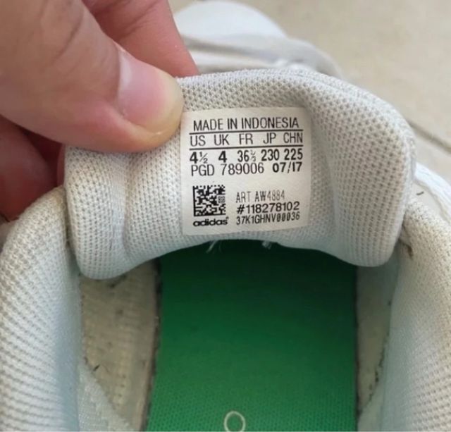 Scarpe Adidas bianche bambino