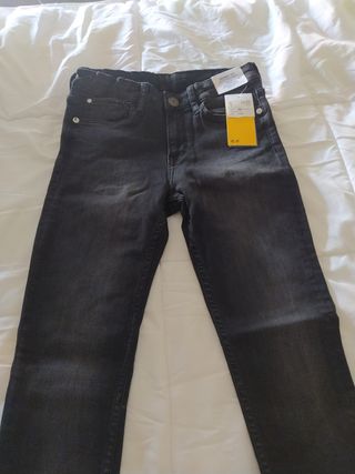 Jeans Negro Niño Skinny Fit - HM