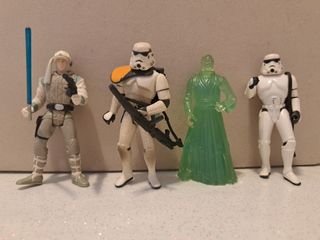 4 Figuras Star Wars vintage