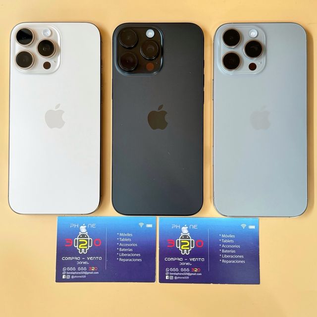 iPhone 16 Pro Max 256GB 100% Bateria Perfecto
