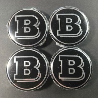 TAPABUJES MERCEDES BRABUS 75mm - EMBLEMAS BRABUS