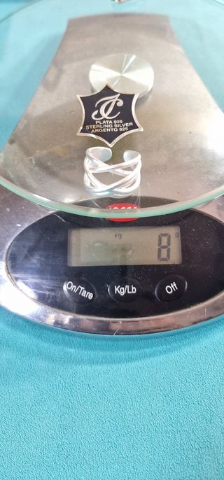 PLATA 925 (8 gramos) AJUSTABLE  "NUEVO"
