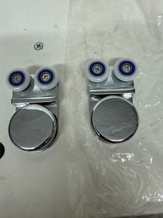 Rodamientos puerta cristal - 2uds