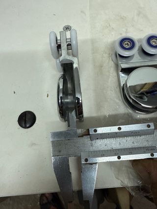 Rodamientos puerta cristal - 2uds