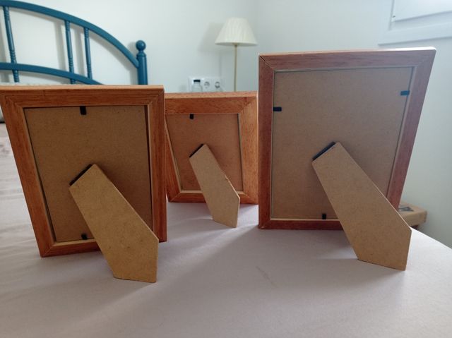 Marcos fotos de madera 9x13, 10x15, 13x18.