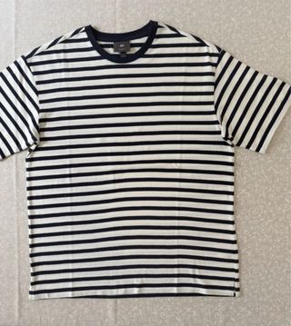 Maglia uomo H&M righe blu e bianche nuova