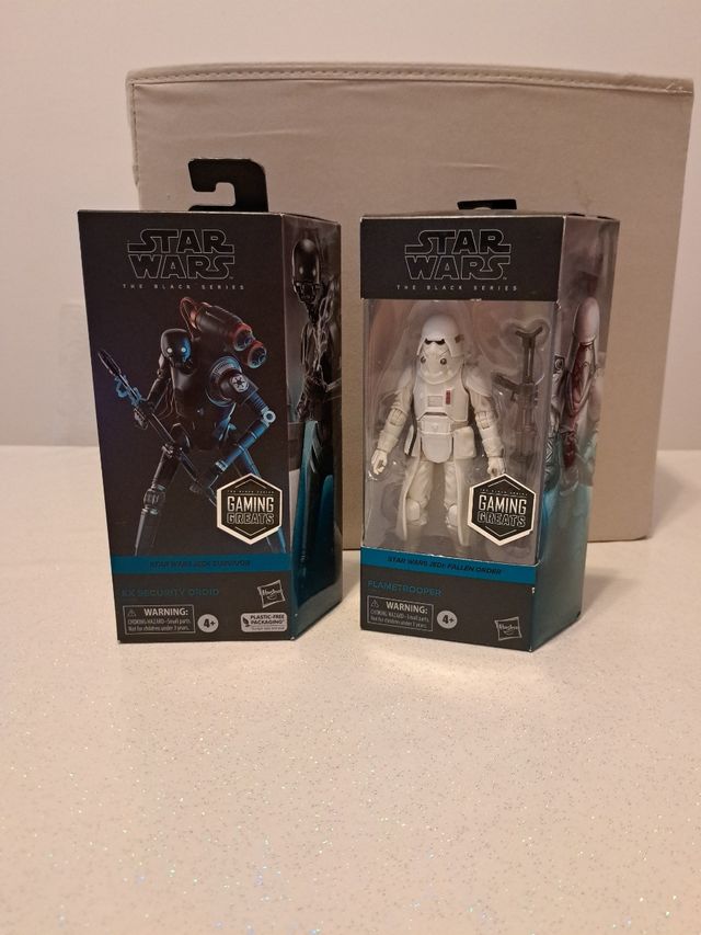 Star Wars Black Series: KX & Flametrooper