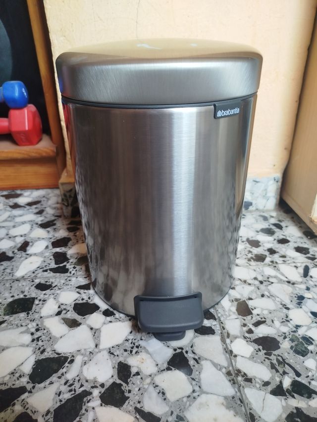 Cubo de basura Brabantia - Gris Plata