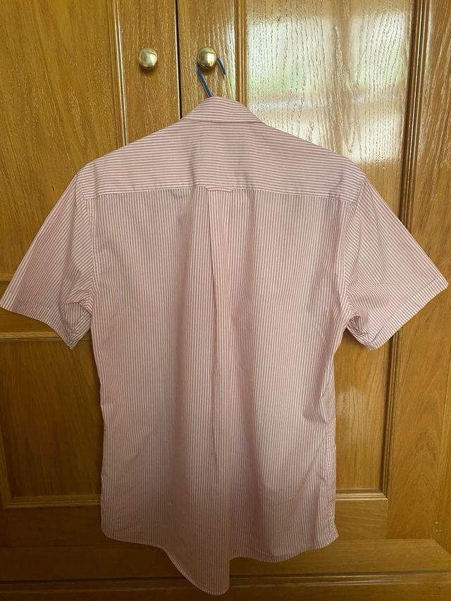Camisa Emidio Tucci M - Rayas Rosa, algodon