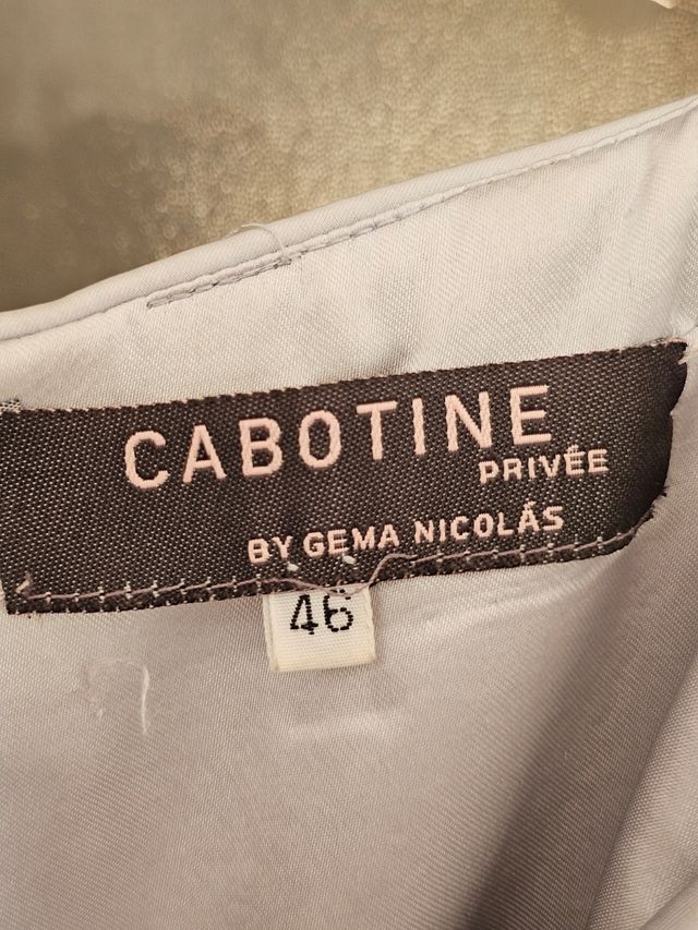 Abito da sera grigio cabotine