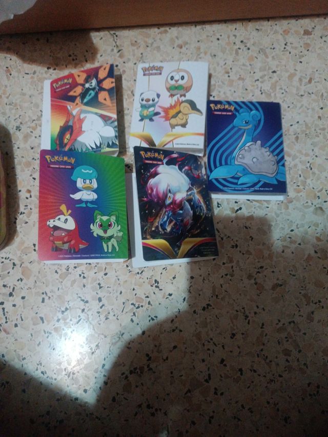 5 Mini-álbumes Pokémon