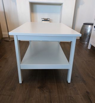 Mesa centro blanca - madera