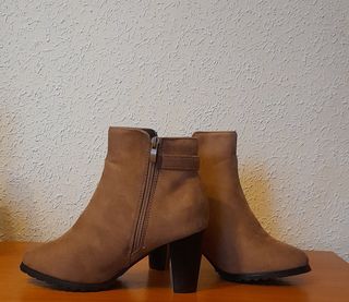 Botines Venca camel 37