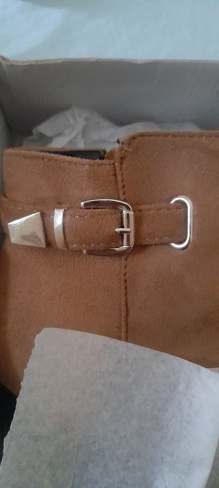 Botines Venca camel 37