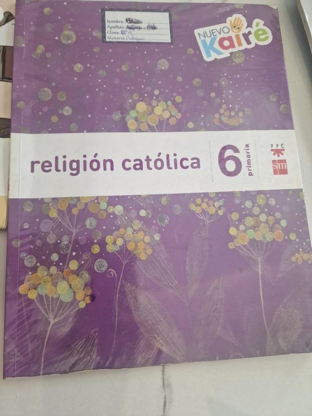 Religión católica. 6 Primaria. Nuevo Kairé (Spa...