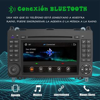 Radio 7 Pulgadas mercedes w639
tactil / bluetooth
