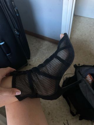 Tacones negros baile