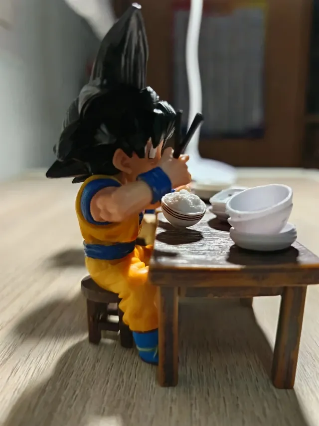 Figuras Goku, Krilin y Vegeta