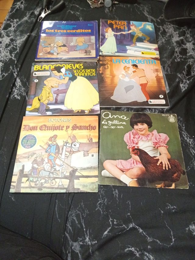 Discos infantiles Disney - Vintage