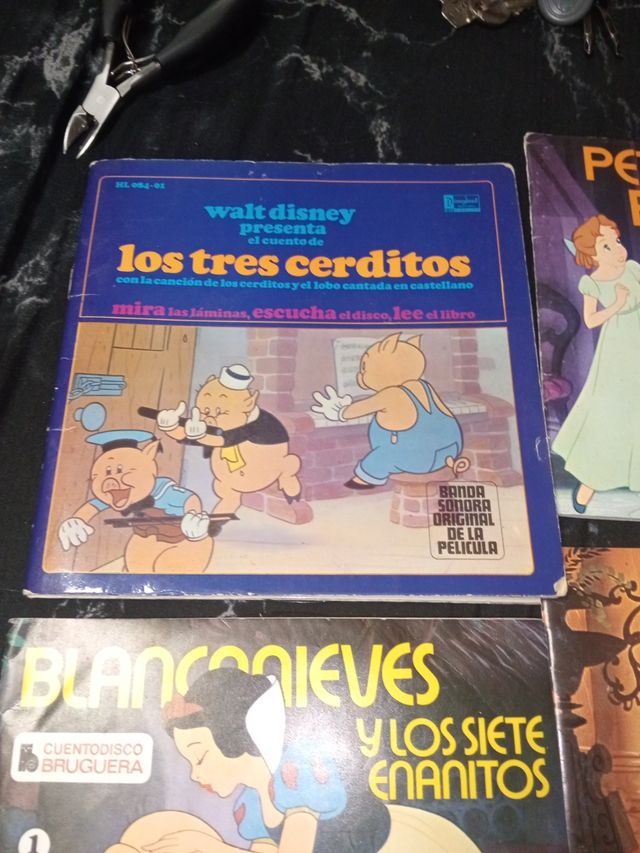 Discos infantiles Disney - Vintage
