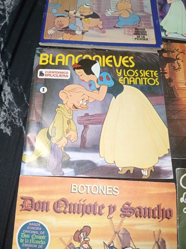 Discos infantiles Disney - Vintage