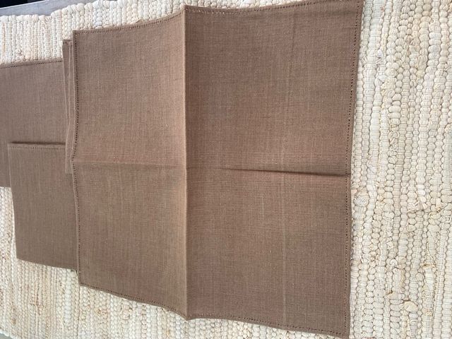 4 Servilletas Vintage Algodón