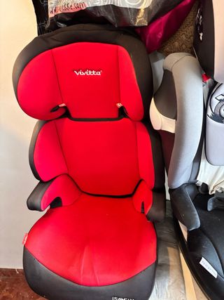 Silla coche Vivitta roja