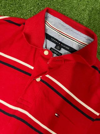 ¡¡LIQUIDACIÓN!! Talla XS Polo Tommy Hilfiger Rojo 