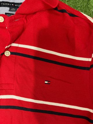 ¡¡LIQUIDACIÓN!! Talla XS Polo Tommy Hilfiger Rojo 