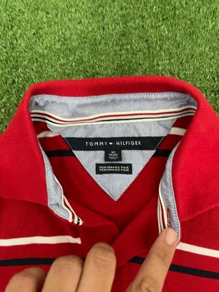 ¡¡LIQUIDACIÓN!! Talla XS Polo Tommy Hilfiger Rojo 