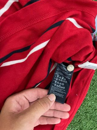 ¡¡LIQUIDACIÓN!! Talla XS Polo Tommy Hilfiger Rojo 