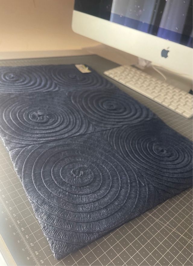 2 Manteles Individuales Rattan - Azul