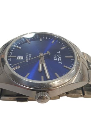 Reloj Tissot PR100 T101410 automatico Titanio Azul