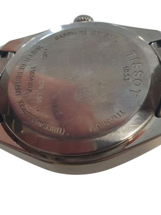 Reloj Tissot PR100 T101410 automatico Titanio Azul