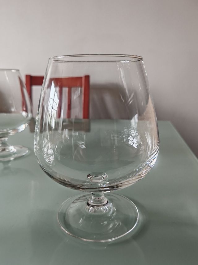 5 Copas balón de cristal