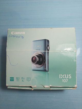 Canon IXUS 107 - Cámara digital azul