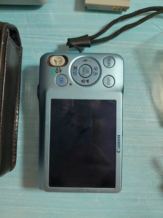 Canon IXUS 107 - Cámara digital azul