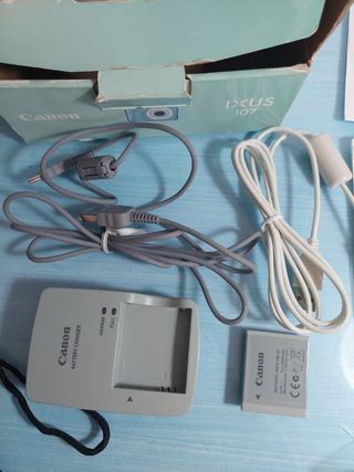 Canon IXUS 107 - Cámara digital azul