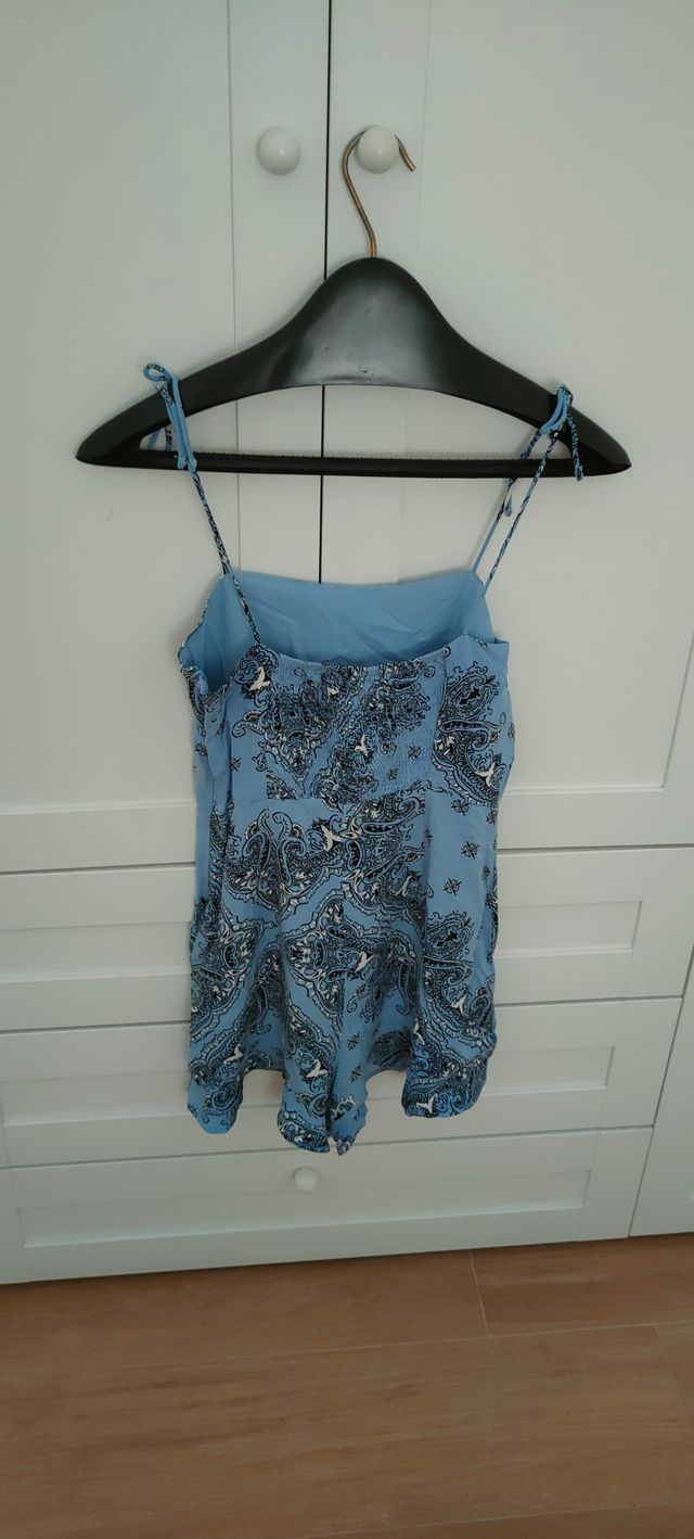 Vestido tirantes azul celeste - Talla S