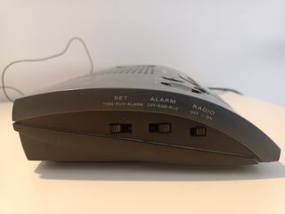 Radio despertador Philips vintage