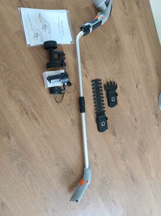 Cortasetos y cortacésped inalámbrico