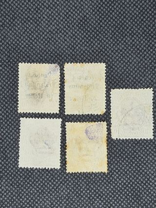 4 francobolli Regno d'Italia