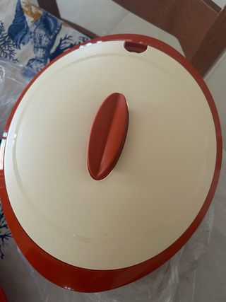 Ciotola Tupperware arancione Nuova