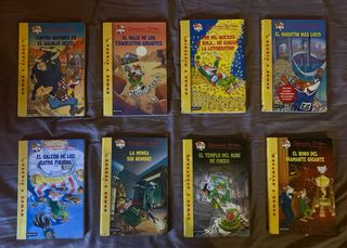 Pack 8 libros Geronimo Stilton