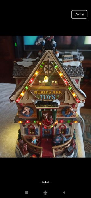 Casa Navideña Lemax Noah's Ark Toys