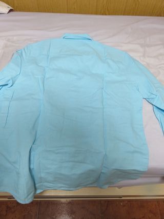 Camisa azul APOONABA - Lino