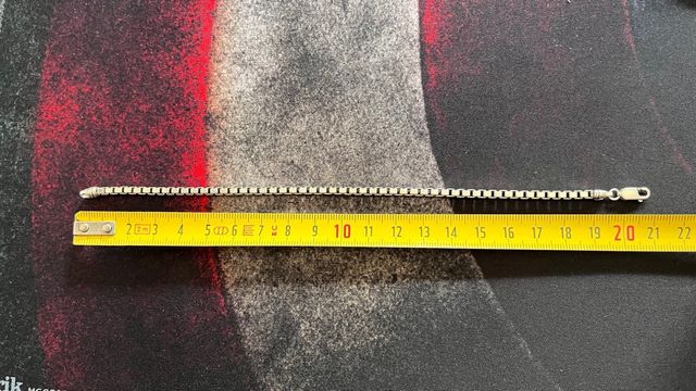 Pulsera de plata 925. Tipo cola de ratón